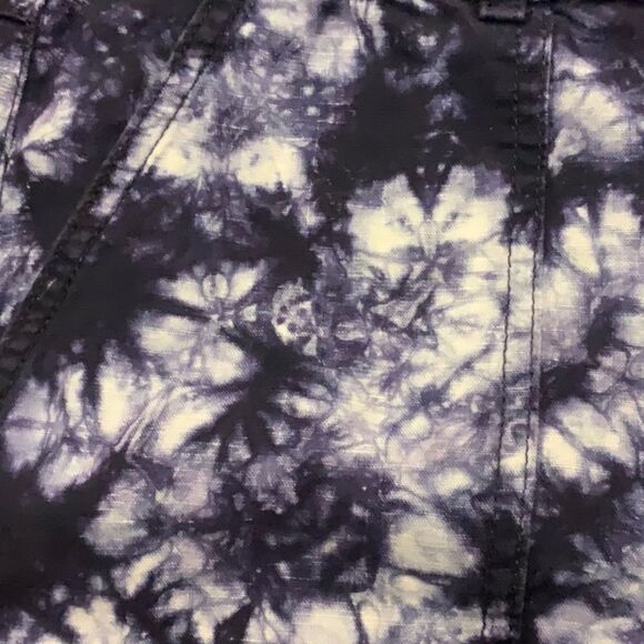 GAP Linen Blend Tie Dye Shorts Sz 2 - Picture 10 of 12
